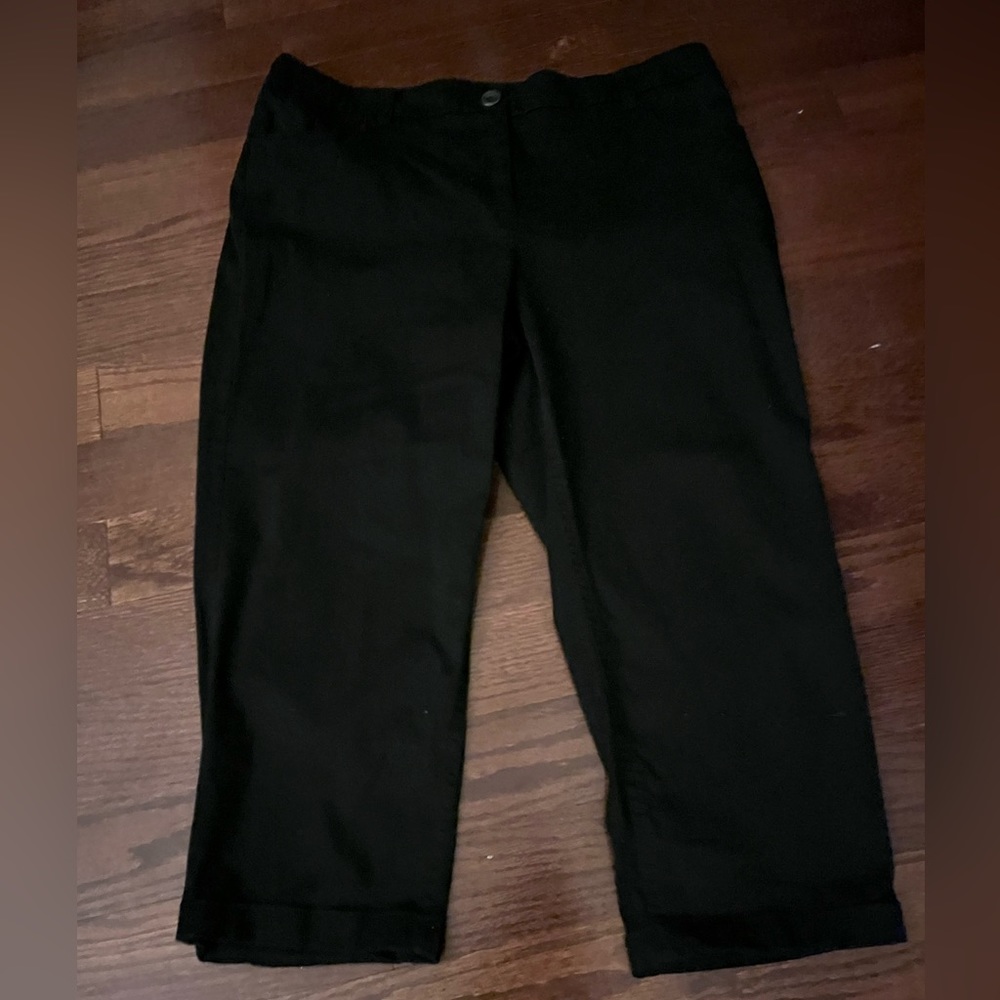 Chico’s Black Capri pants.